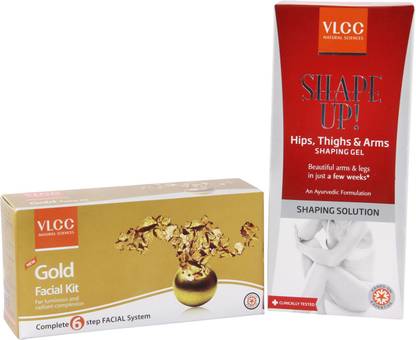 VLCC Facial Kit, Shape Up Gel Combo
