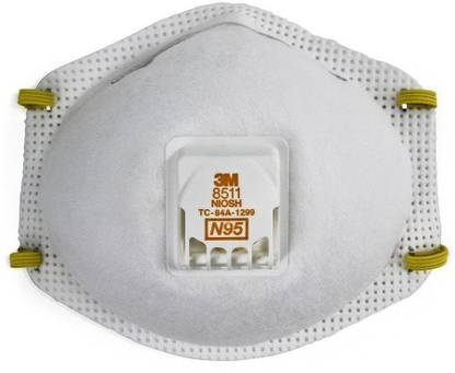 3M Particulate Respirator with Valve 8511 (Pack of 1)