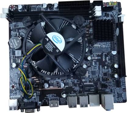 ZEBRONICS H61 Board + In-i3 CPU + In LGA 1155Socket Micro-ATX Intel H61 Chipset DDR3 Motherboard for Desktop