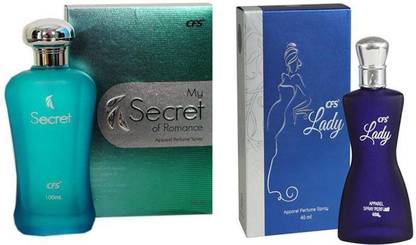 CFS PERFUME CFS My Secret of Romance Perfume 100 ML + CFS Lady Blue Perfume 40 ML Perfume  -  140 ml