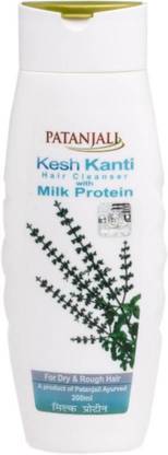 PATANJALI Kesh Kanti Milk Protein Hair Cleanser Shampoo, Prevents Dryness