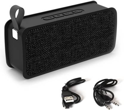 DMG Portable Bluetooth Speakers with USB Port High Bass Loud Stereo Sound Built-In Mic 5 W Bluetooth Speaker