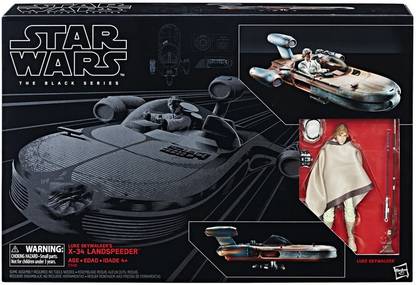 Hasbro STAR WARS LUKE SKYWALKER AND X34 LANDSPEEDER