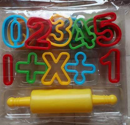 BestUBuy Numbers and Symbols Clay Moulds