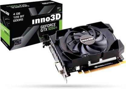 Inno3D GTX 1050 Ti GDDR5 4 GB NVIDIA Chipset 128 bit 1290 MHz Graphics Card