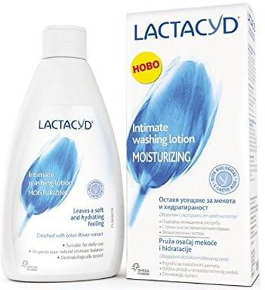 Lactacyd Intimate Feminine Wash Lotion Moisturizing With Biological LLactic Acid & Lotus Flower Extract