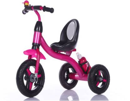 Oximus baby tricycle pink with bottle for 2 year old LovelyTricycle-4 Tricycle