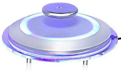 Generic Magnetic Floating Platform, Led Maglev Rotating Levitation Ion Revolution Platform Display Showcase Gift With Ez Float