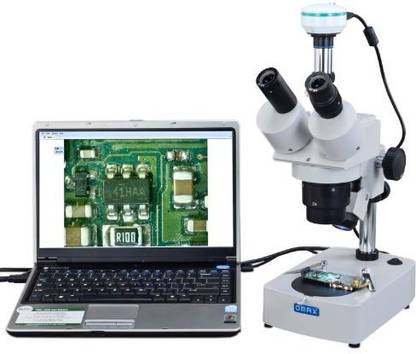 Generic Omax 10X-20X-30X-60X Digital Trinocular Stereo Microscope With 2.0Mp Usb Digital Camera And Dual Illumination System