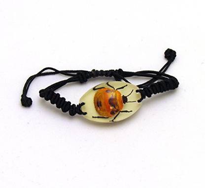 Generic Real Flower Bug (Glow In The Dark) Bracelet (Adjustable Bracelet)