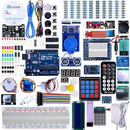 Generic Elegoo El-Kit-001 Uno R3 Project Complete Starter Kit With Tutorial For Arduino (63 Items)