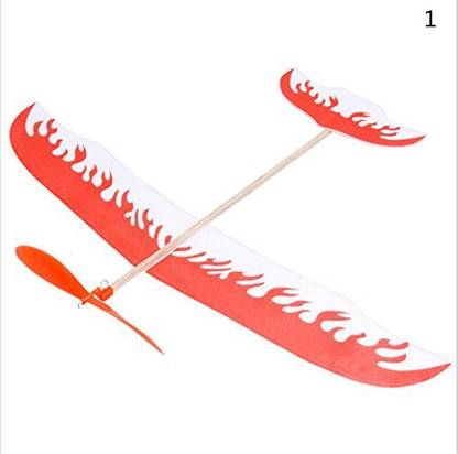 Supershopping Rubber Band Airplane Of Rubber Power Early Education Science Learning Powered Glider Plane