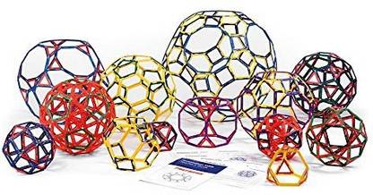 Polydron Frameworks Open Geometric Shapes (Set Of 160 Pieces In 6 Shapes)