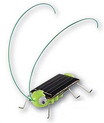 Generic Pink Lizard Educational Solar Powered Grasshopper Toy Gadget