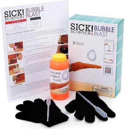 ScienceLAB Sick! Science Bubble Blast Experiment Kit By Be Amazing Toys