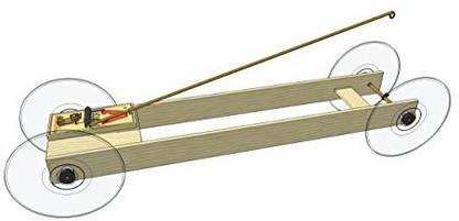 Doc Fizzix The Wrangler Mousetrap Car Kit: