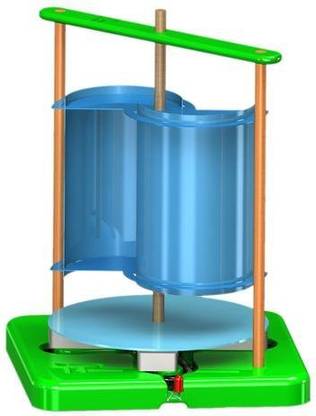 ScienceLAB Savonius Vertical Axis Wind Turbine