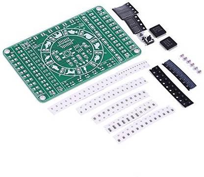 Generic Icstation Diy Electronics Smd Smt Components Soldering Practice Board Kits With Spinning Prize Wheel Function
