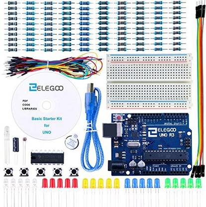 Generic Elegoo El-Kit-004 Uno Project Basic Starter Kit With Tutorial And Uno R3 For Arduino