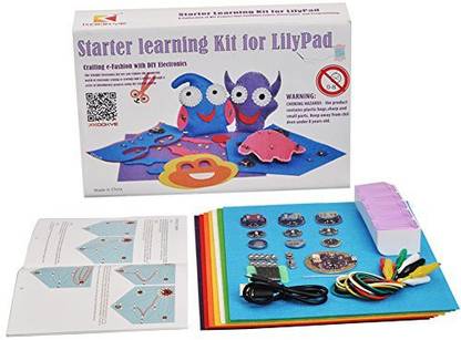 Generic Kookye Lilypad Kit Starter Learning Sewable Electronics Kit W/ Lilypad Arduino Usb Board For Arduino (Lilypad Starter Kit)