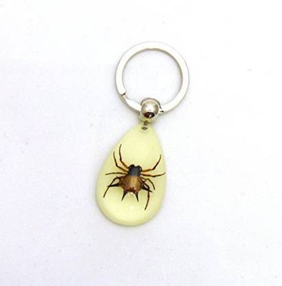 Generic Real Spiny Spider Keychain (Glow In The Dark)