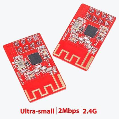 SunFounder 2Pcs Nrf24L01+ 2.4G Antenna Wireless Transceiver Module For Arduino And Raspberry Pi