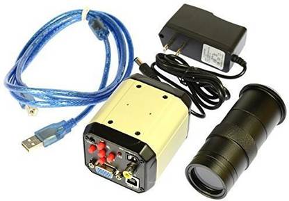 Generic 2.0Mp Hd Digital Industrial Lab Microscope Camera Vga Usb Av Tv Output 100X Zoom C-Mount Lens