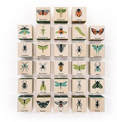 Uncle Goose Bug Blocks - Made In Usa
