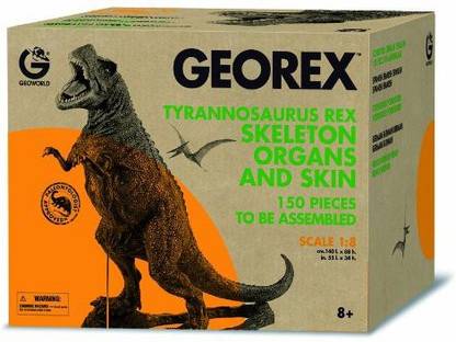 Geoworld Georex T-Rex Skeleton With Organs And Skin