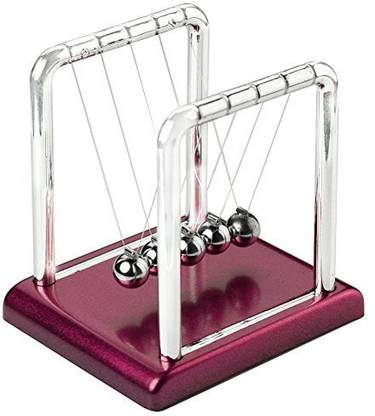 Generic Newtons Cradle Fun Steel Balance Balls Classic Physics Science Pendulum Desk Toy