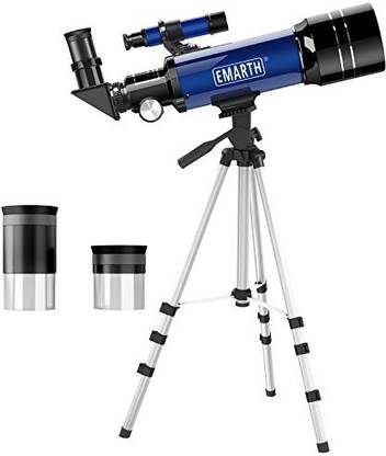 Generic Emarth Telescope, Travel Scope, 70Mm Astronomical Refracter Telescope With Tripod & Finder Scope, Portable Telescope For Kids