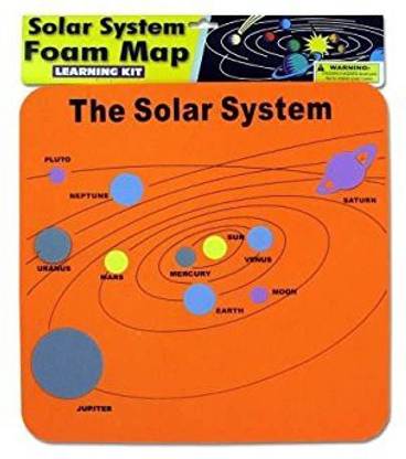 Kole Imports Foam Solar System Map - Set Of 24