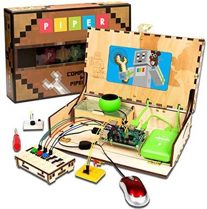 Generic Piper Computer Kit | With Minecraft Raspberry Pi Edition | Educational Computer That Teaches Stem And Coding | Tech Toy Of The