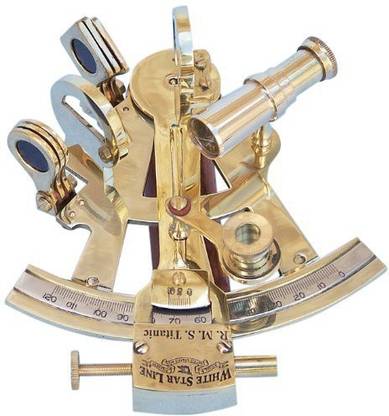 NAUTICALMART Brass Sextant 5"