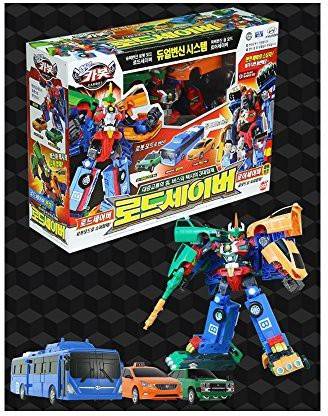 Sonokong Carbot Road Saver Korean Animation Transforming Toy Robot Action Figure Transformable Toy Robot Korean Animation Character