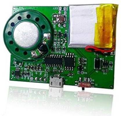 Generic Greeting Card Sound Module Activated By Light Sensor
