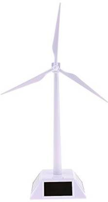 Monkeyjack 1 Set Plastic Solar Powered Windmill Toys Windmill Turbine Model For Kids Science Educational Toys Gift