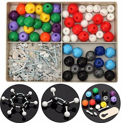 Generic 240Pcs Atom Molecular Chemistry Model Kit Set General & Organic Chemistry Scientific Molecular Model Kit