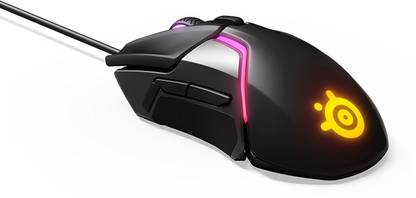 steelseries Rival 600 - 12,000 CPI TrueMove3+ Dual Optical Sensor - 0.5 Lift-off Distance - Weight System - RGB Lighting Wired Ergonomic Optical  Gaming Mouse
