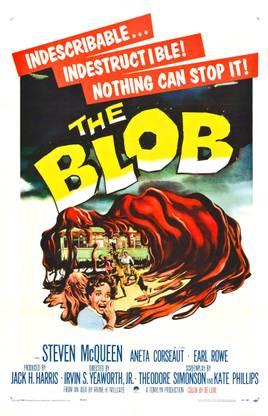 The Blob Vintage Movie Poster Paper Print