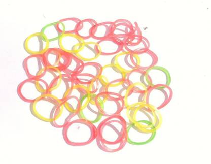 shopely sly - 3/4 inch size -75 grams Rubber Bands - 3/4 inch - 450 pcs (multi colors) Rubber Band