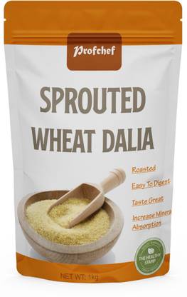 Profchef Roasted Sprouted Wheat Daliya Pouch