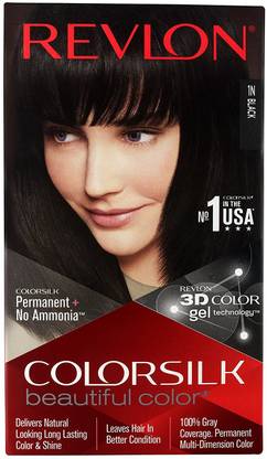 Revlon Colorsilk Hair Color , Black 1N