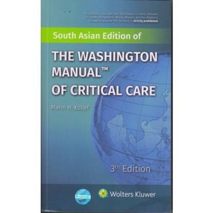 The Washington Manual of Critical Care