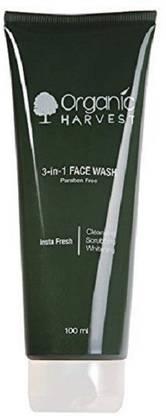 Organic 3-In-1  100 ml Face Wash