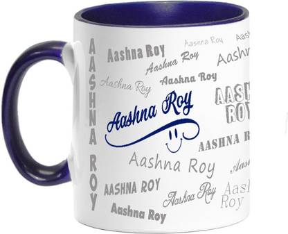 PrintAttic Me, Myself & I - Aashna Roy, Ceramic Coffee, 325ml Ceramic Coffee Mug