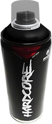montana MTN Spain Hardcore 2 Spray Paints 400ML - Gloss Black Black Spray Paint 400 ml