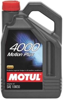 MOTUL 4000 MOTION PLUS 10W30 Motor Oil 3 Litre Synthetic Blend Engine Oil