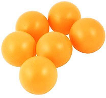 TIMA Shield Plastic Table Ping Pong Ball - Size: Standard  (Pack of 6) Table Tennis Ball