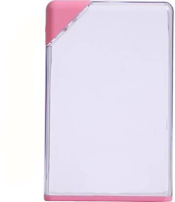 JAMBOREE Smart Buy Flat Bottle Notebook Bottle Memo bottle Reusable Slim Water Bottle - BPA Free Plastic (Pink) 595 ml Bottle